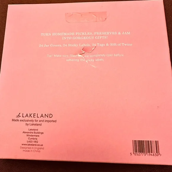 Mary Berry with Lakeland pickles and preserves kit. - Picture 2 of 2